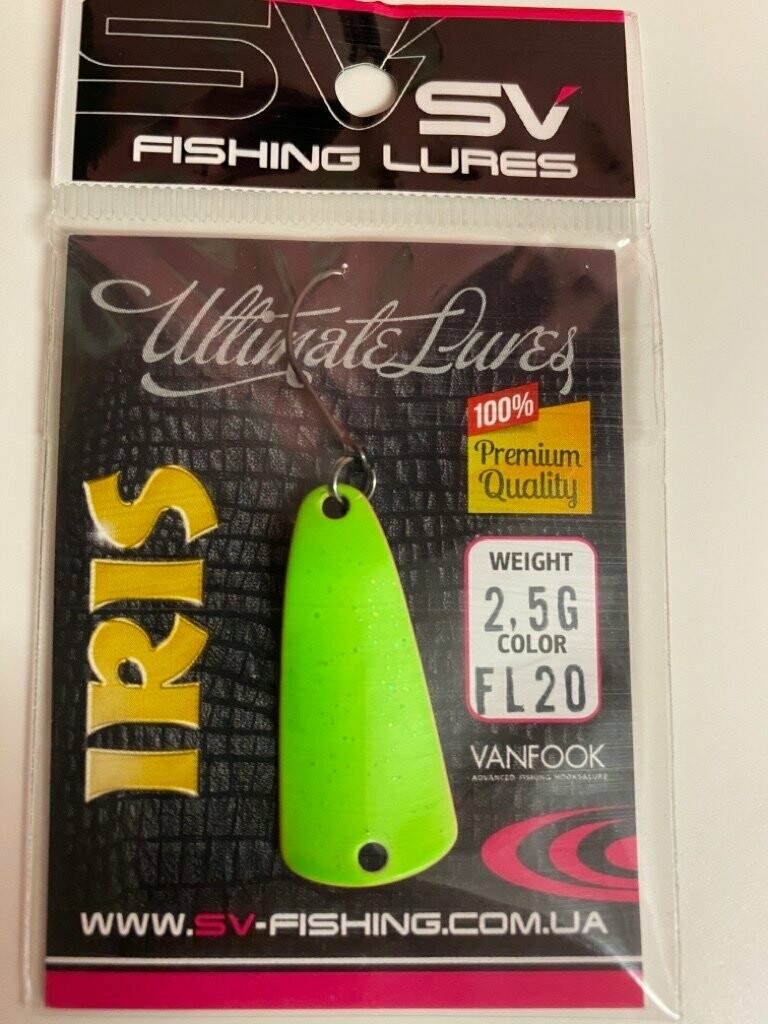 SV Fishing Lures Spoon Iris 2,5gr