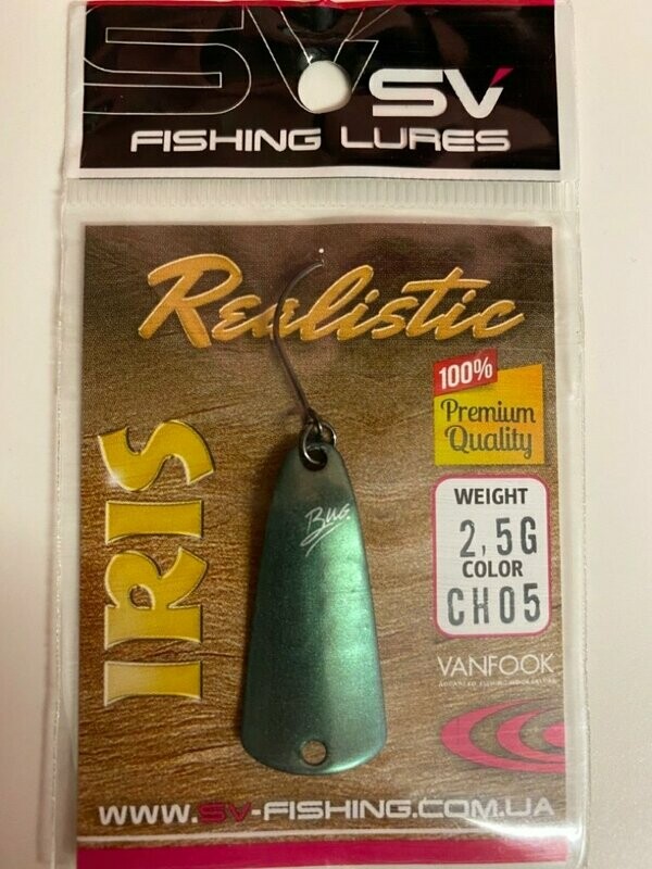 SV Fishing Lures Spoon Iris 2,5gr SV Fishing Lures Spoon Iris 2,5gr