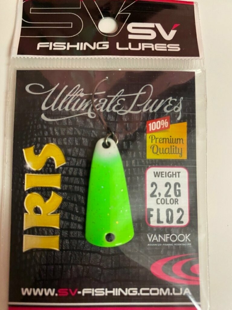 SV Fishing Lures Spoon Iris 2,2gr