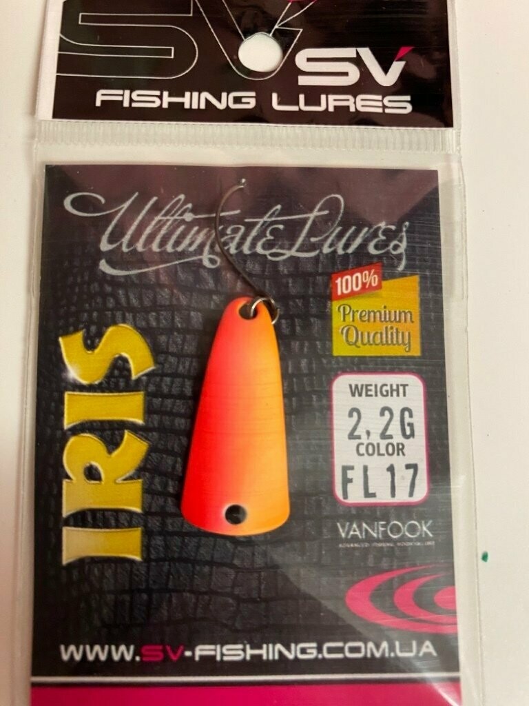 SV Fishing Lures Spoon Iris 2,2gr