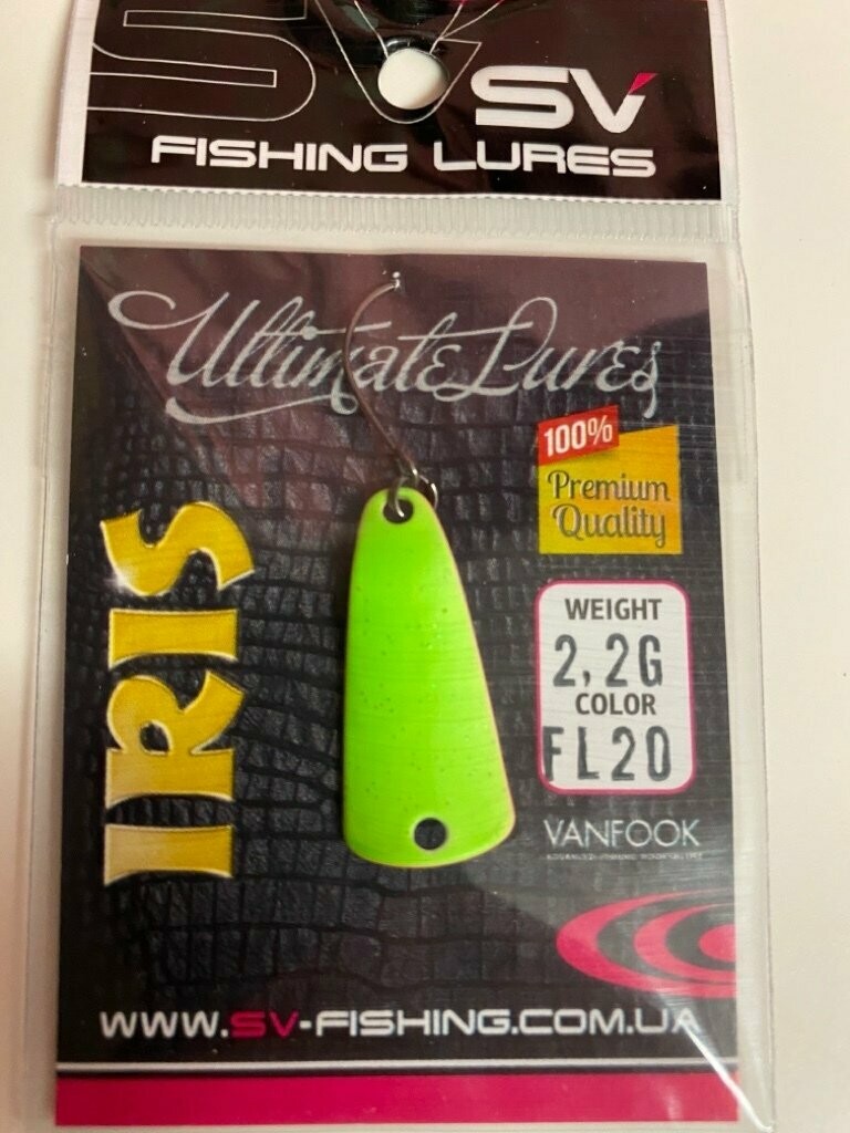 SV Fishing Lures Spoon Iris 2,2gr