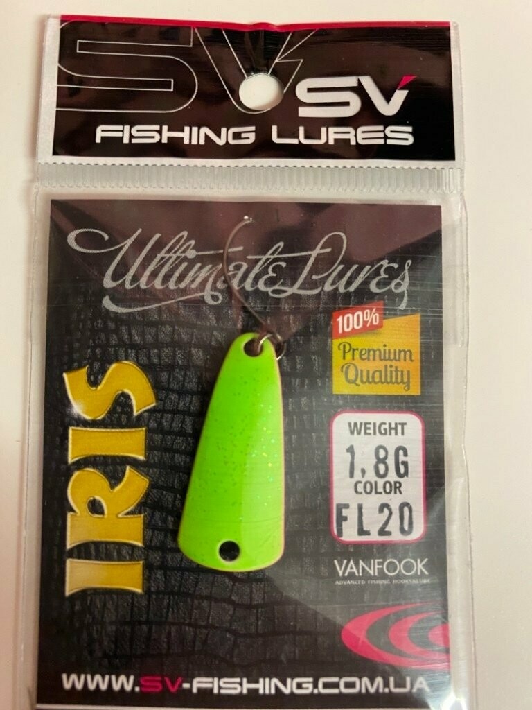 SV Fishing Lures Spoon Iris 1,8gr
