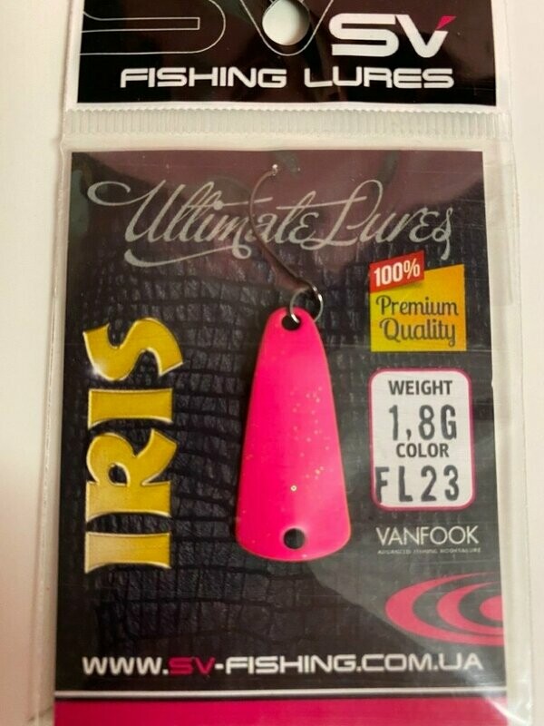 SV Fishing Lures Spoon Iris 1,8gr