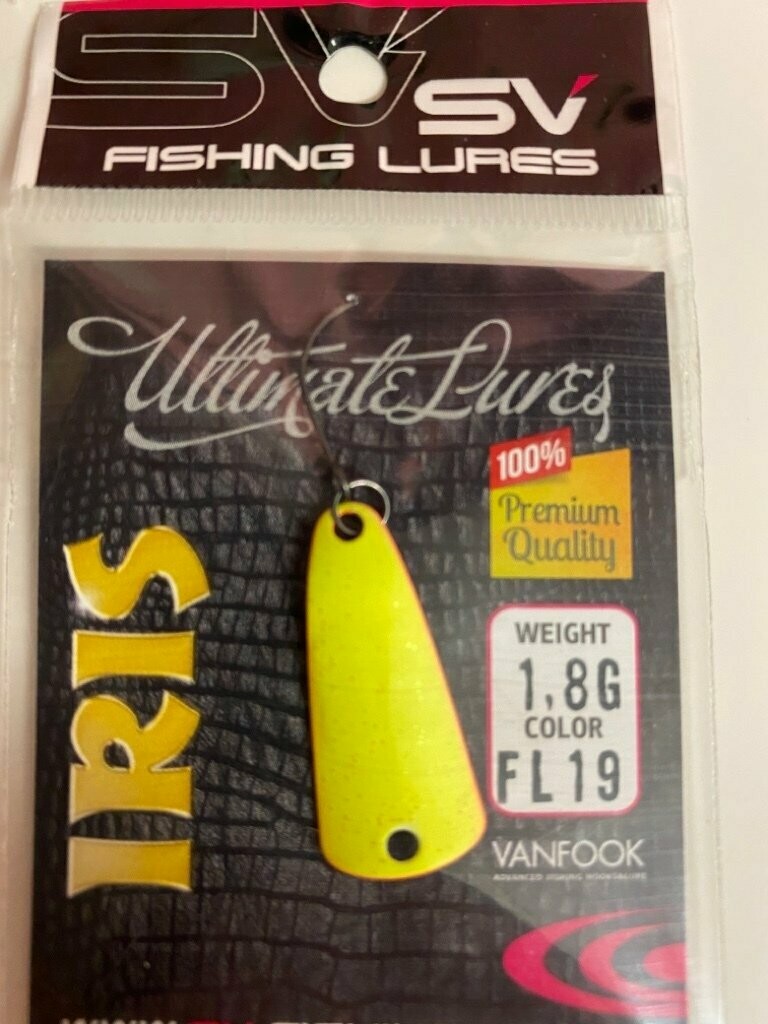 SV Fishing Lures Spoon Iris 1,8gr