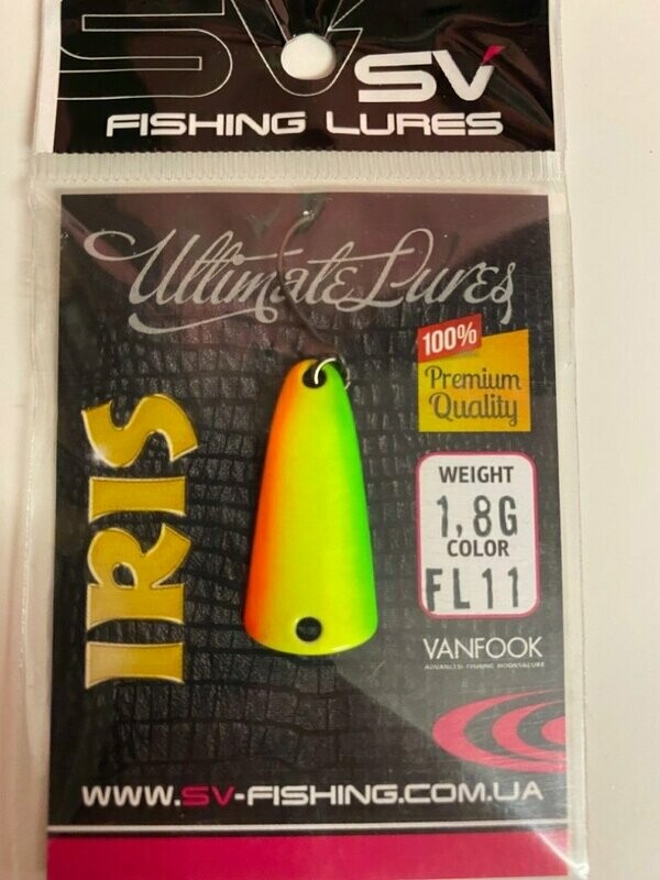 SV Fishing Lures Spoon Iris 1,8gr