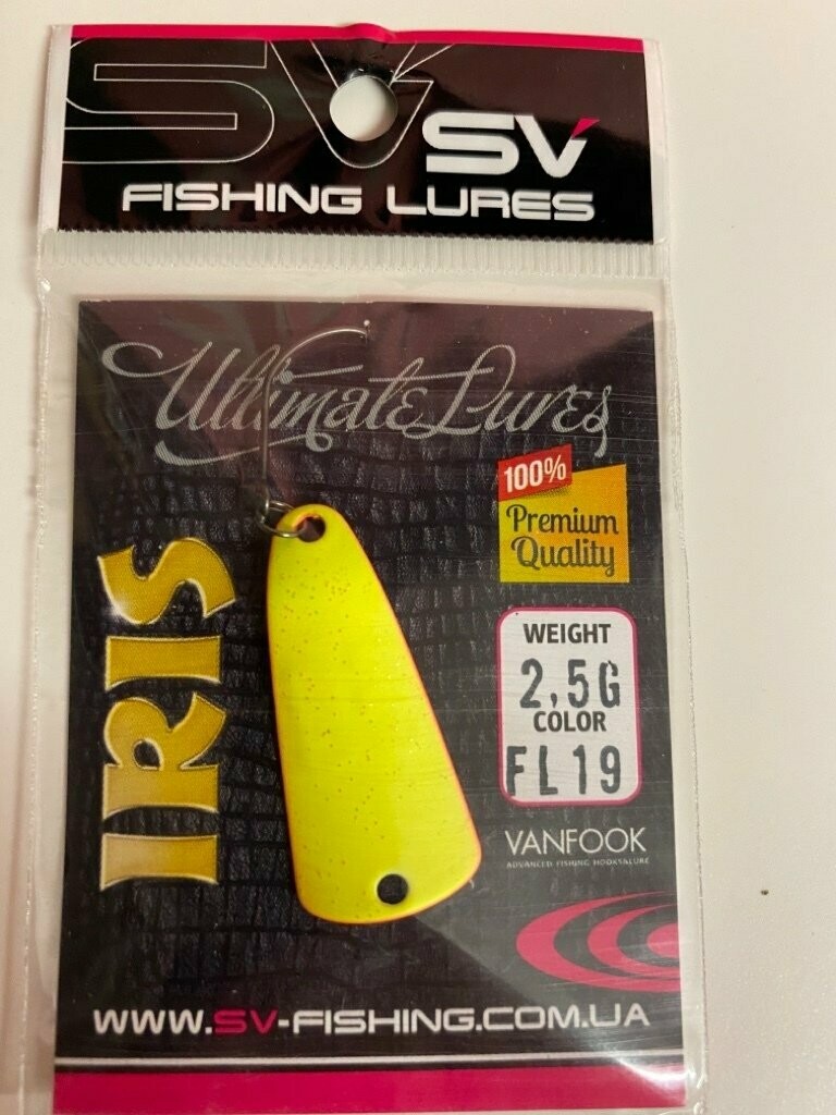 SV Fishing Lures Spoon Iris 2,5gr