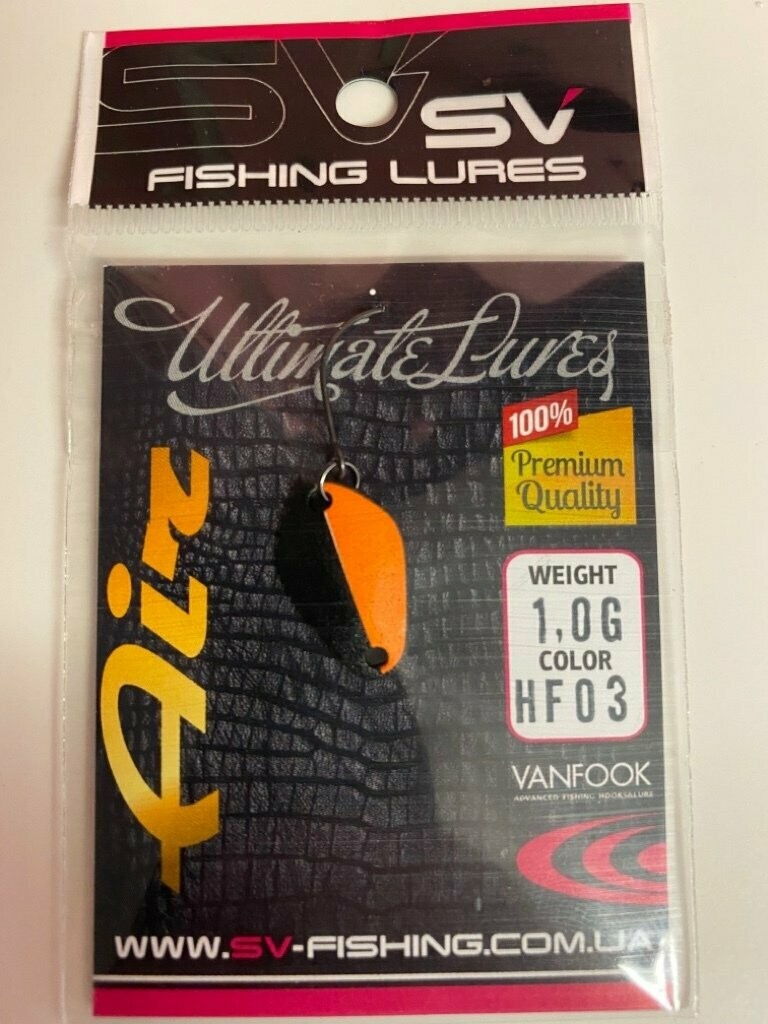 SV Fishing Lures Spoon Air 1,0gr