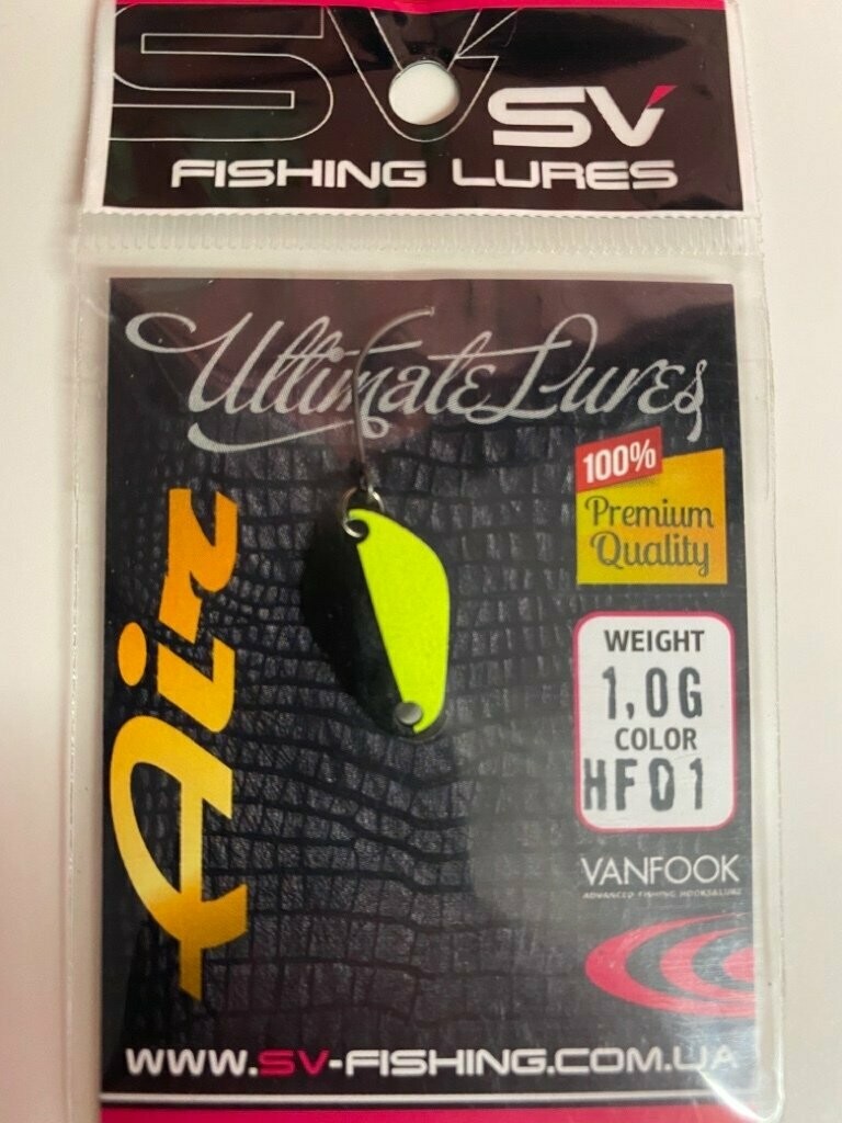 SV Fishing Lures Spoon Air 1,0gr