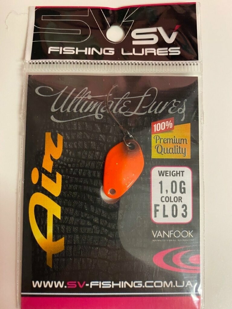 SV Fishing Lures Spoon Air 1,0gr