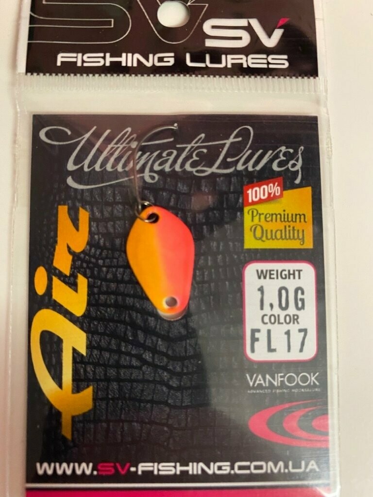 SV Fishing Lures Spoon Air 1,0gr