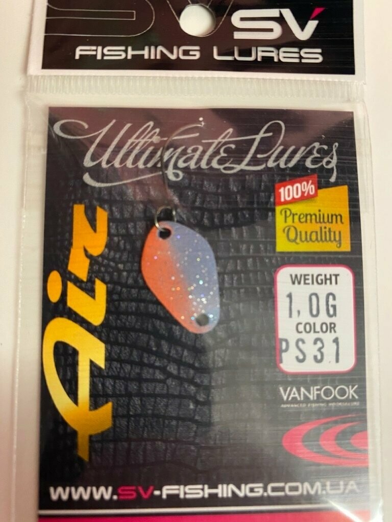 SV Fishing Lures Spoon Air 1,0gr