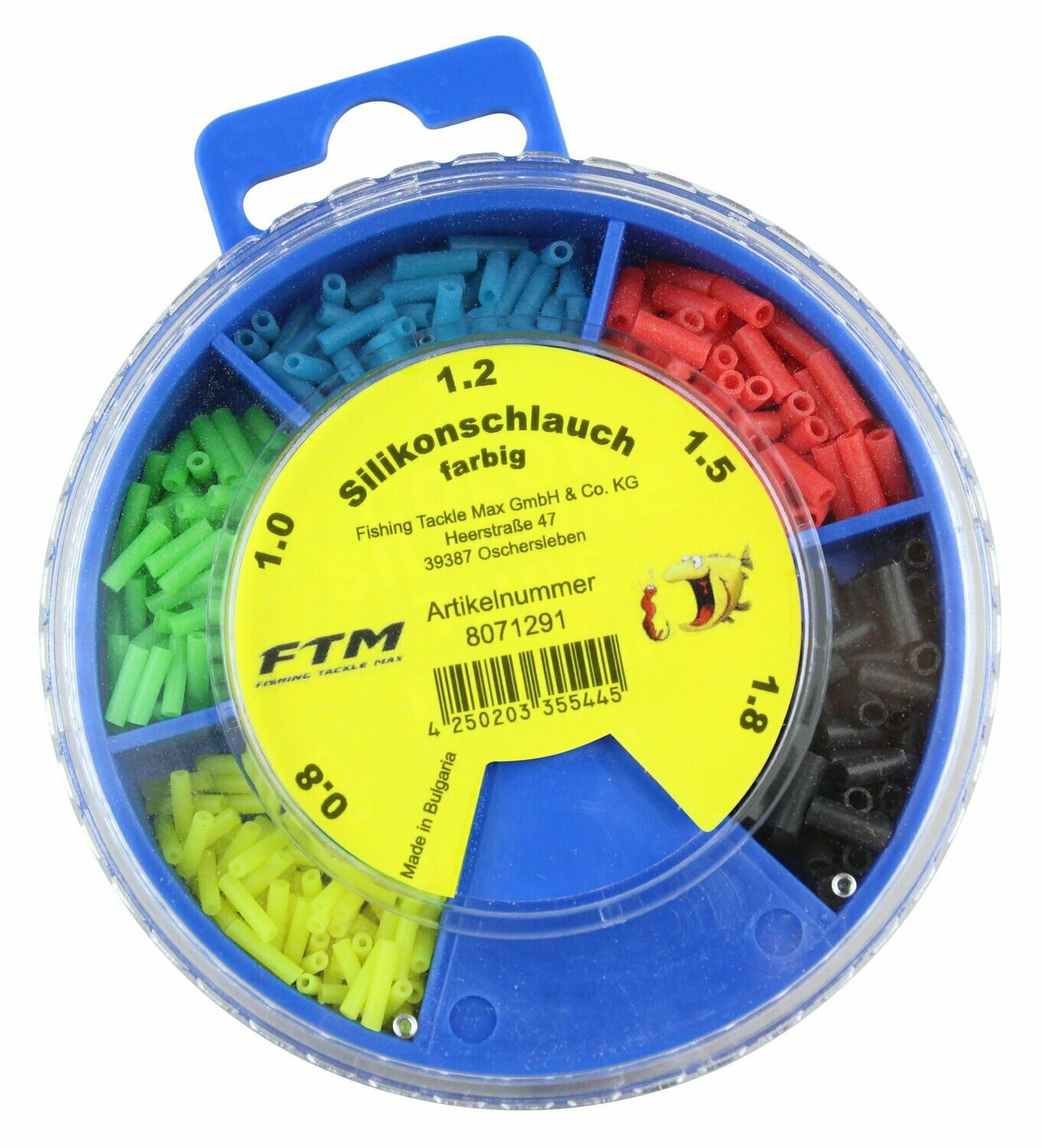 Siliconschlauch Set 0,8-1,8