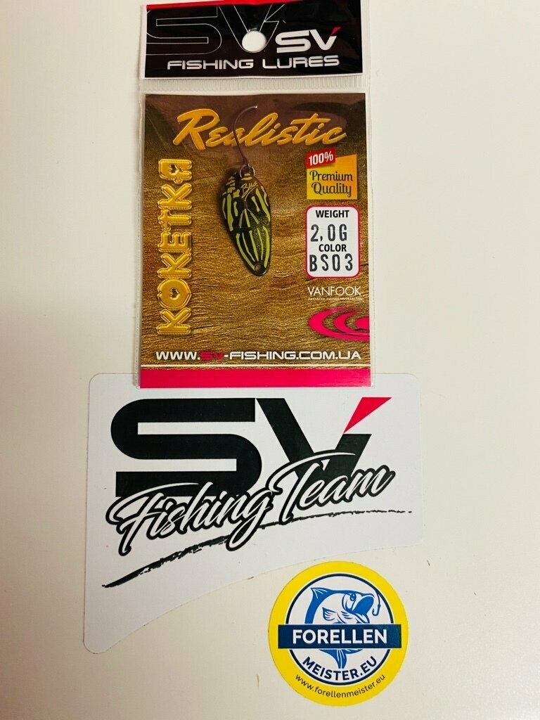 SV Fishing Lures Spoon Koketka 2,0gr