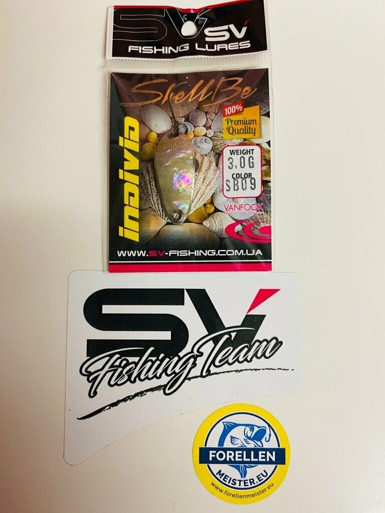 SV Fishing Lures Spoon Individ 3,0gr