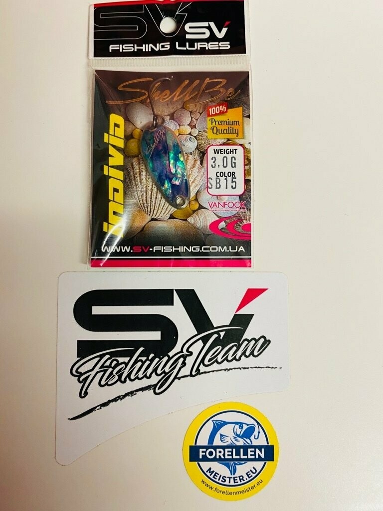 SV Fishing Lures Spoon Individ 3,0gr