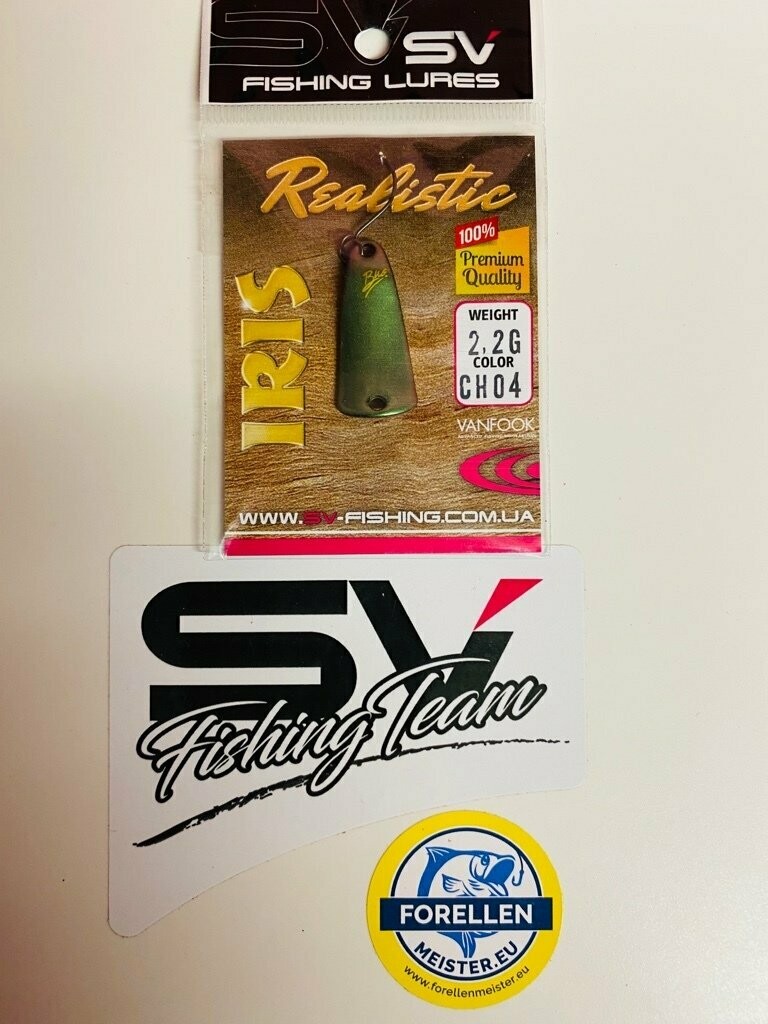 SV Fishing Lures Spoon Iris 2,2gr