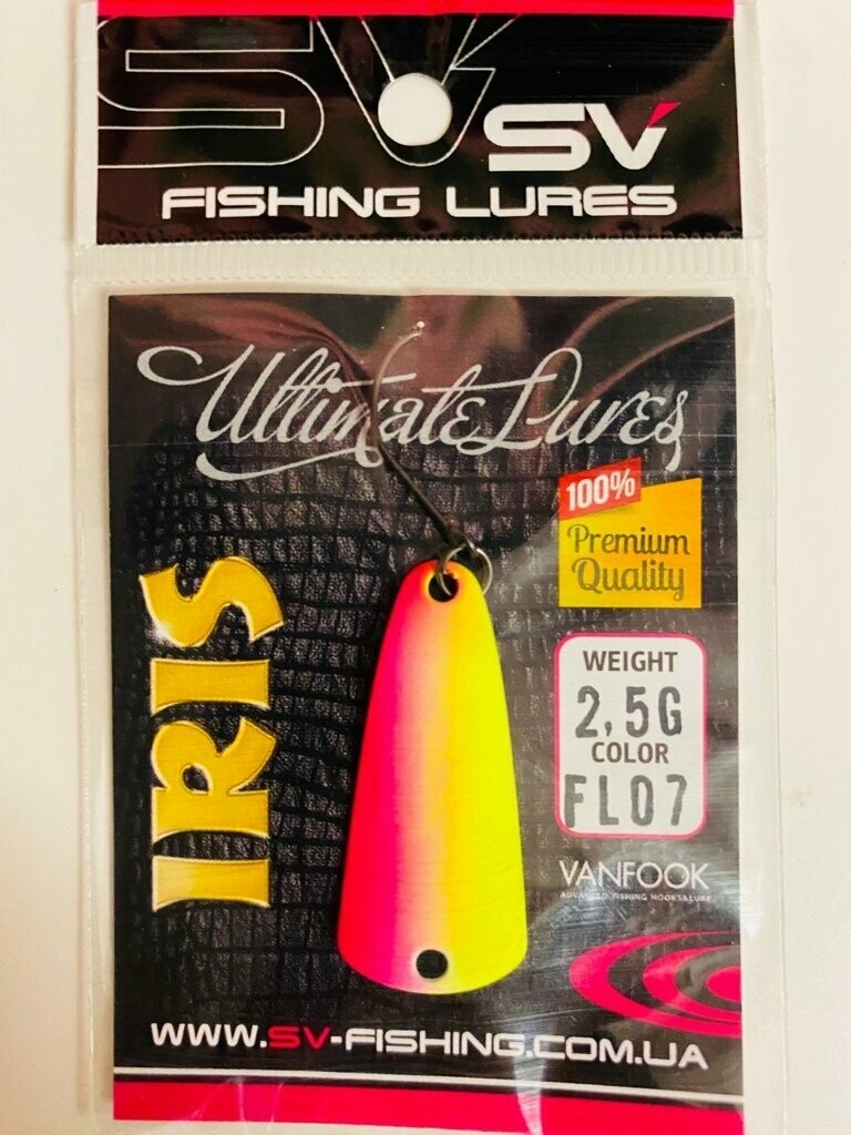 SV Fishing Lures Spoon Iris 2,5gr