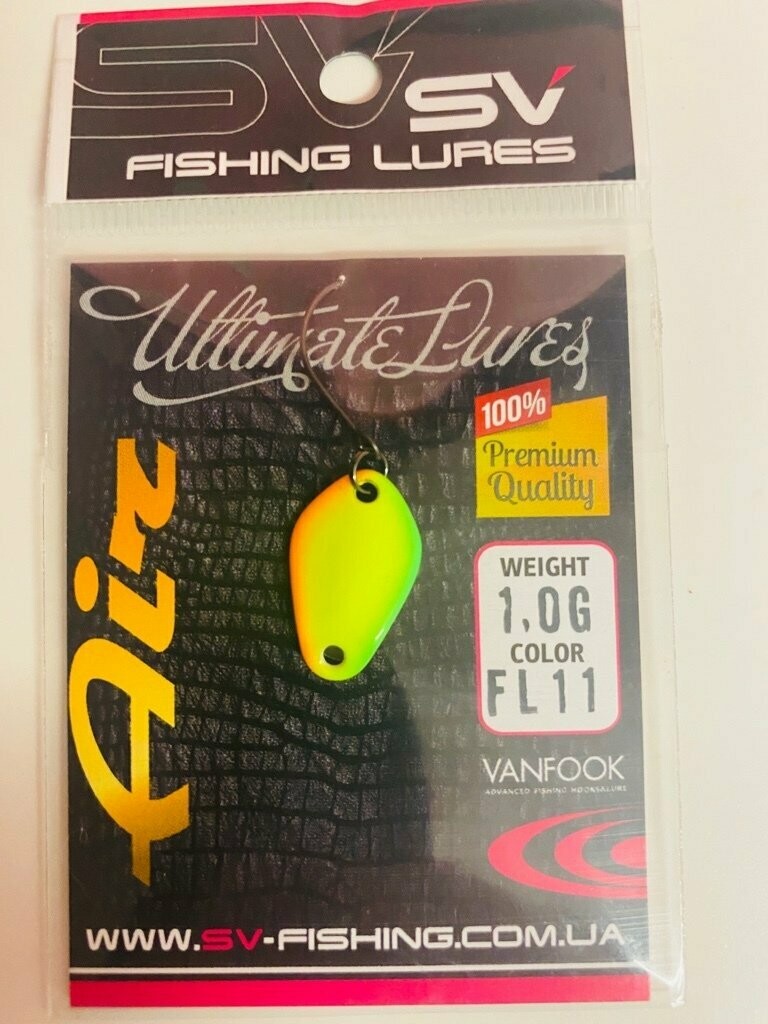 SV Fishing Lures Spoon Air 1,0gr