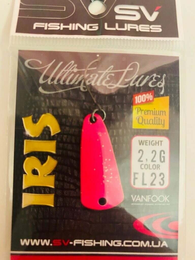 SV Fishing Lures Spoon Iris 2,2gr