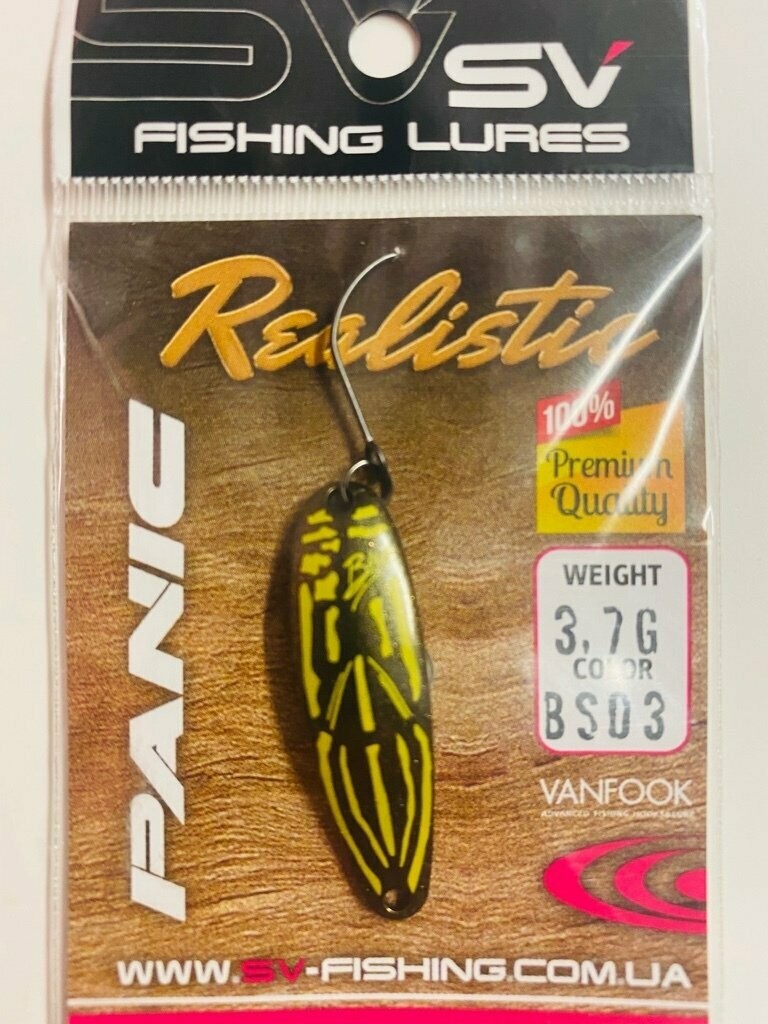 SV Fishing Lures Spoon Panic 3,7gr