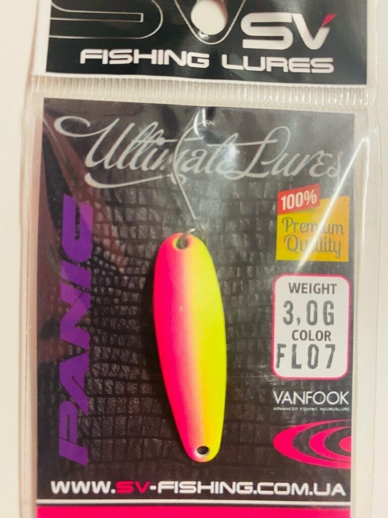 SV Fishing Lures Spoon Panic 3,0gr