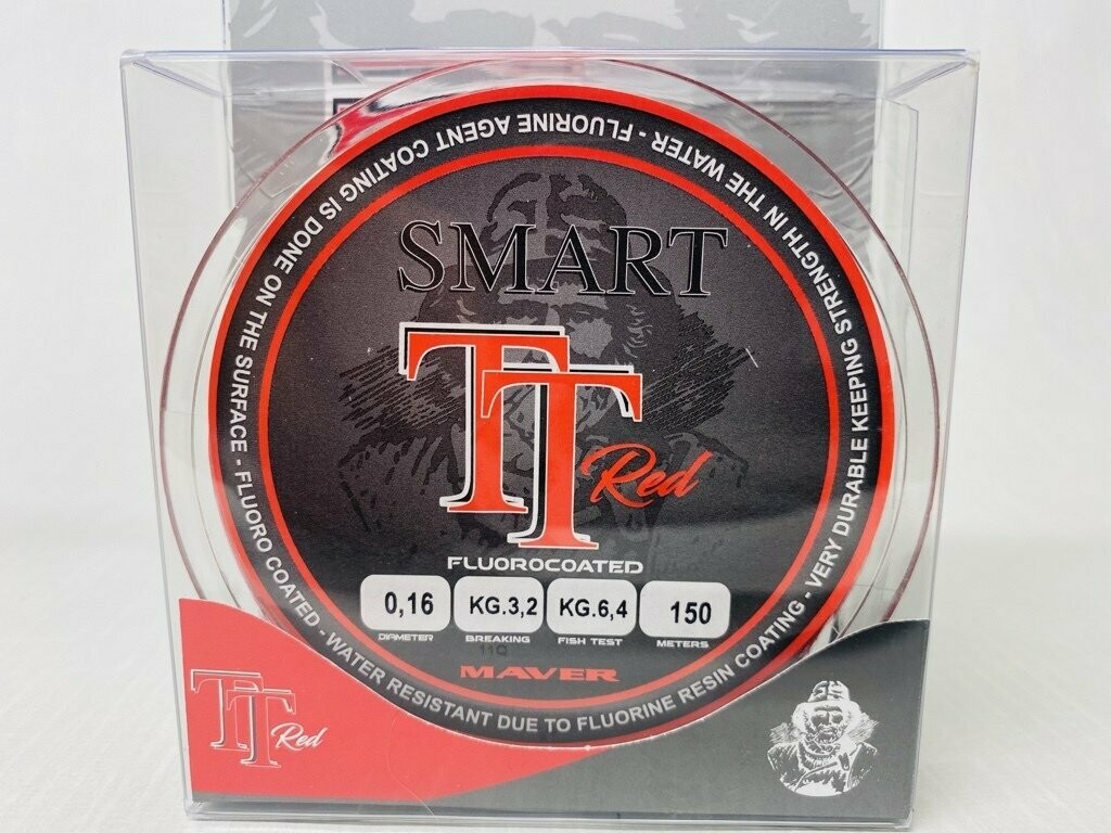 Fluorocoated SMART Line TT Red 0,16 / 150m