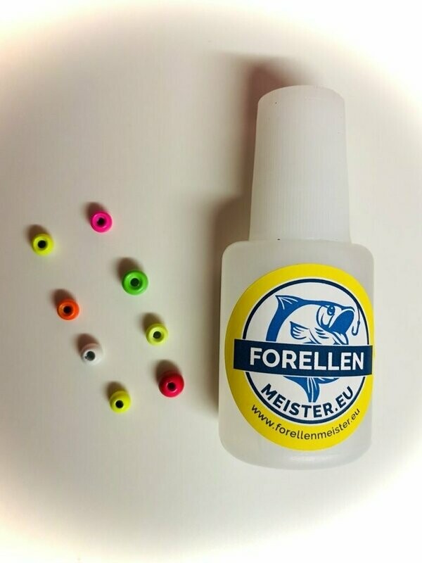 Superglue Extra Stark
Alleskleber zum Kleben von Tungstenperlen 10g mit Pinsel Superglue Extra Stark
Alleskleber zum Kleben von Tungstenperlen 10g mit Pinsel