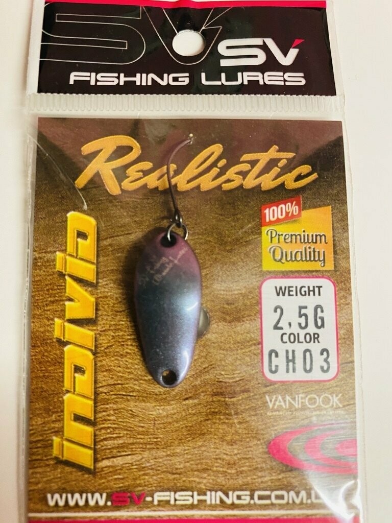 SV Fishing Lures Spoon Individ 2,0gr