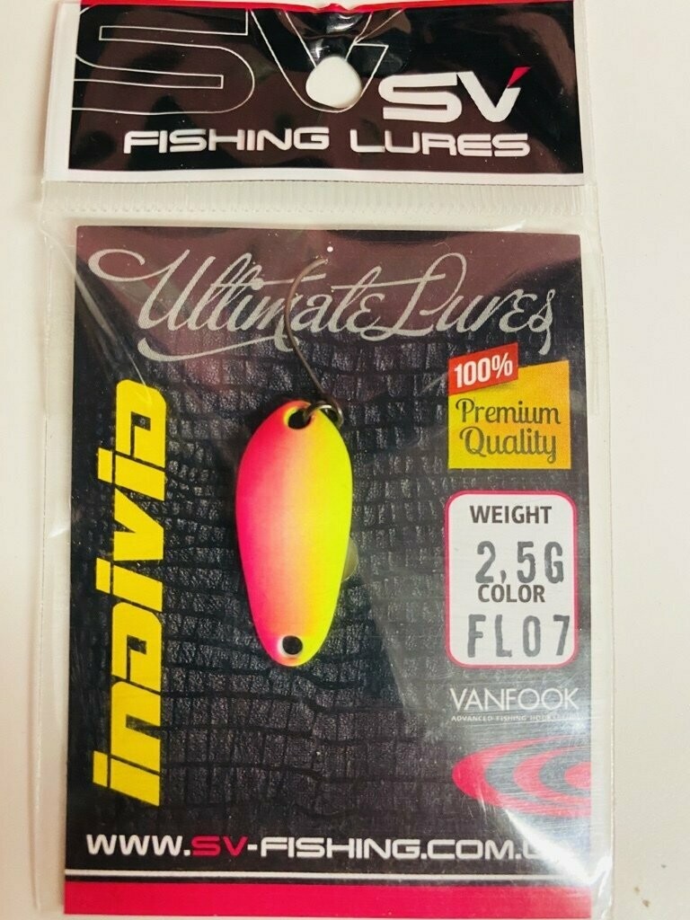 SV Fishing Lures Spoon Individ 2,5gr