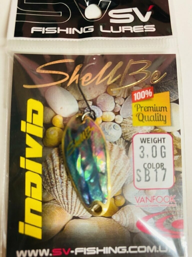 SV Fishing Lures Spoon Individ 3,0gr