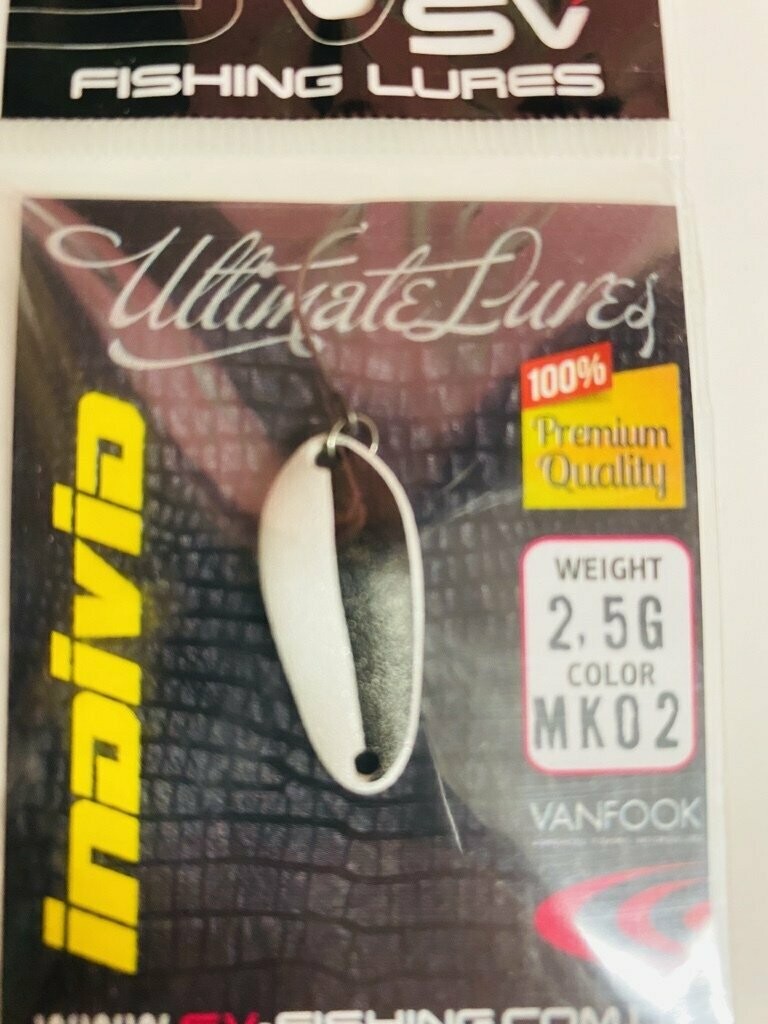 SV Fishing Lures Spoon Individ 2,5gr