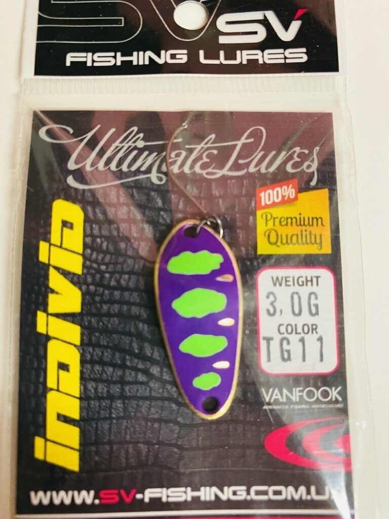 SV Fishing Lures Spoon Individ 3,0gr