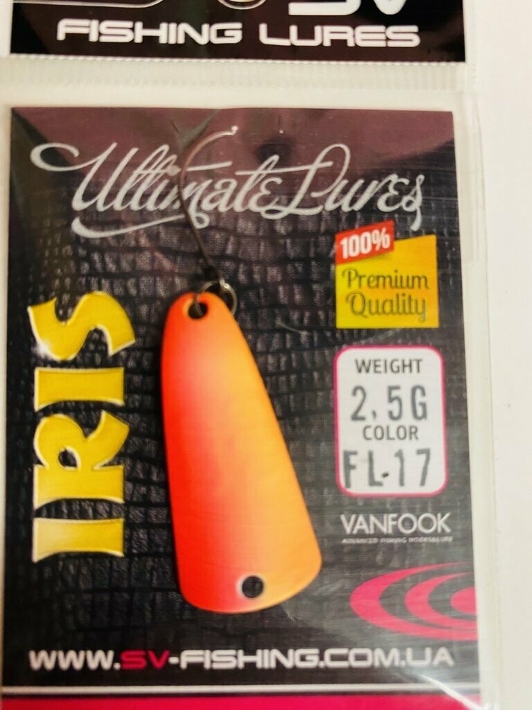 SV Fishing Lures Spoon Iris 2,5gr
