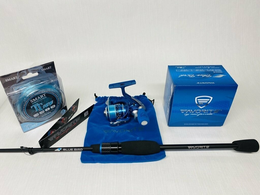 Forellenmeister Limited New Bluebird & TT Ice Set
 (Rute, Rolle und Schnur)