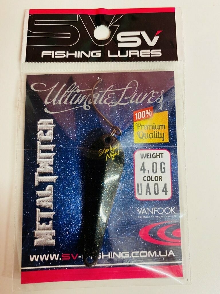 SV Fishing Lures Spoon Metal Twitch 4,0gr