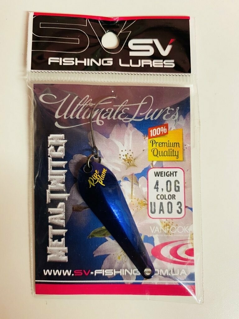 SV Fishing Lures Spoon Metal Twitch 4,0gr