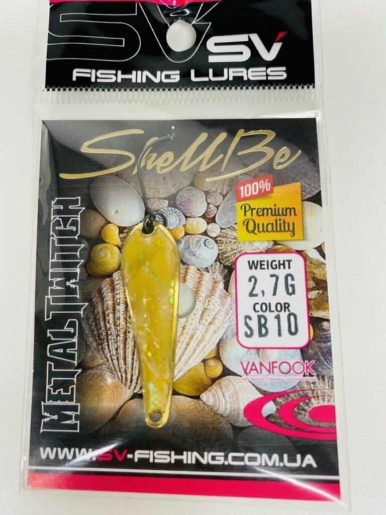 SV Fishing Lures Spoon Metal Twitch 2,7gr