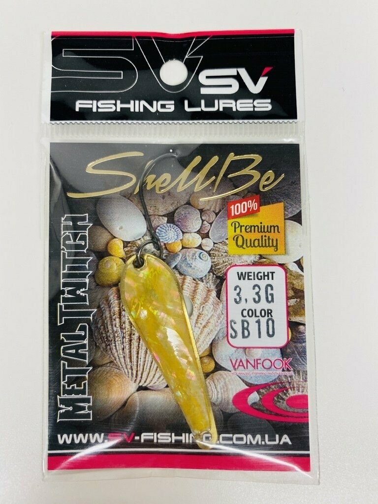 SV Fishing Lures Spoon Metal Twitch 3,3gr