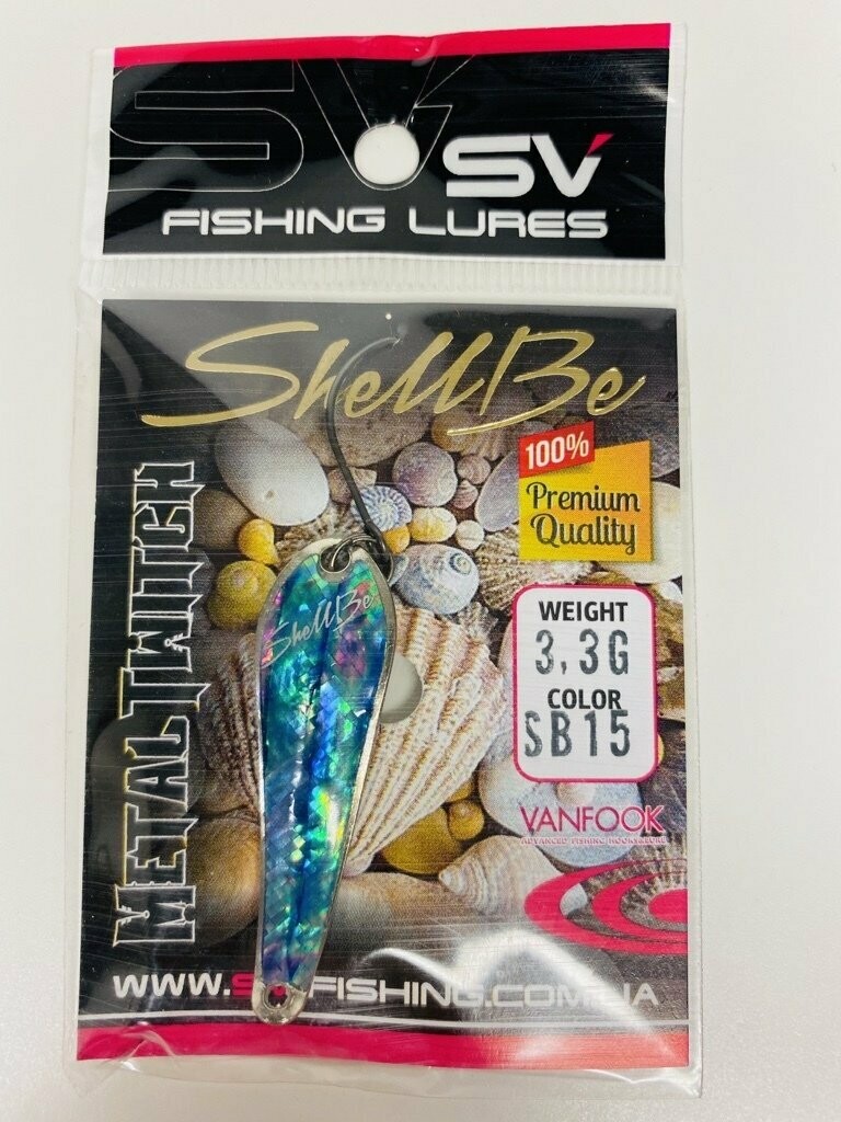 SV Fishing Lures Spoon Metal Twitch 3,3gr