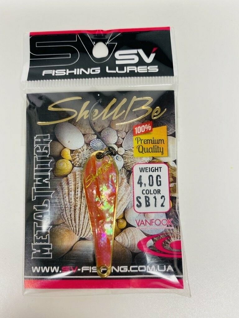 SV Fishing Lures Spoon Metal Twitch 4,0gr