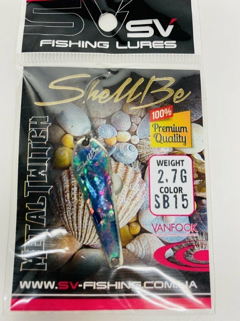 SV Fishing Lures Spoon Metal Twitch 2,7gr
