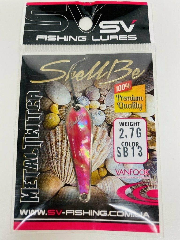 SV Fishing Lures Spoon Metal Twitch 2,7gr