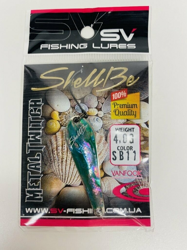 SV Fishing Lures Spoon Metal Twitch 4,0gr