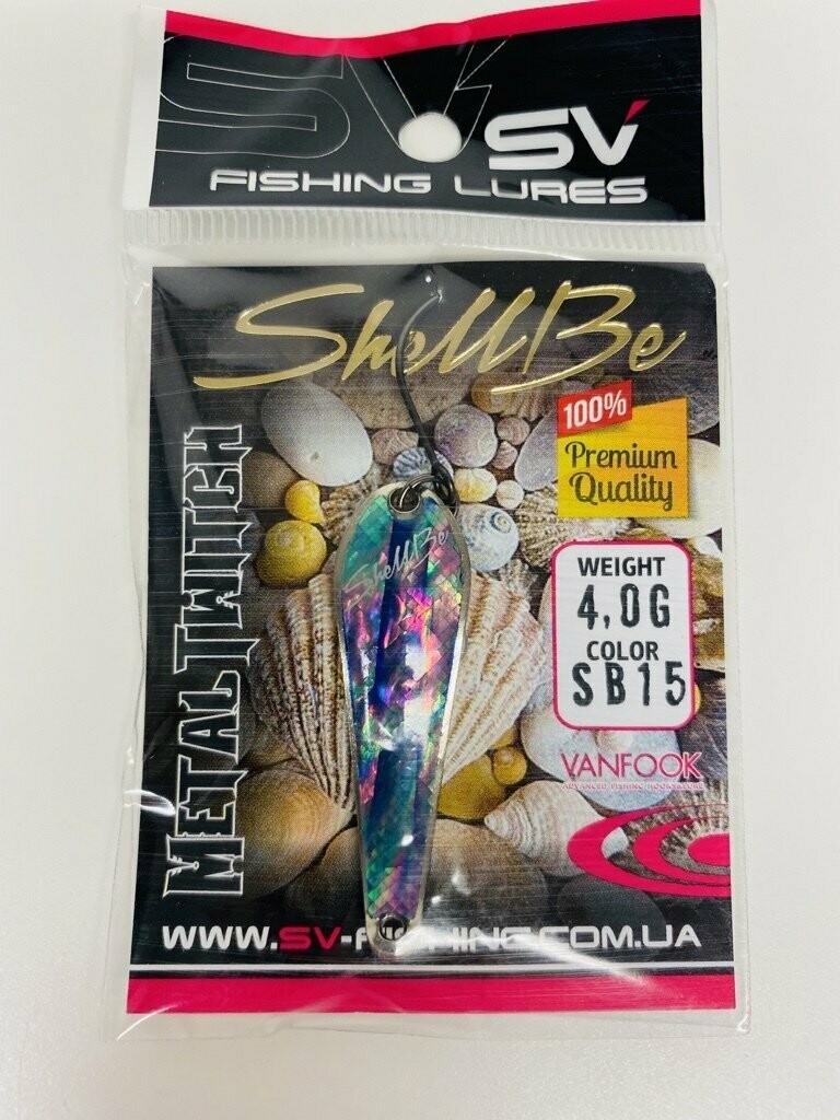 SV Fishing Lures Spoon Metal Twitch 4,0gr