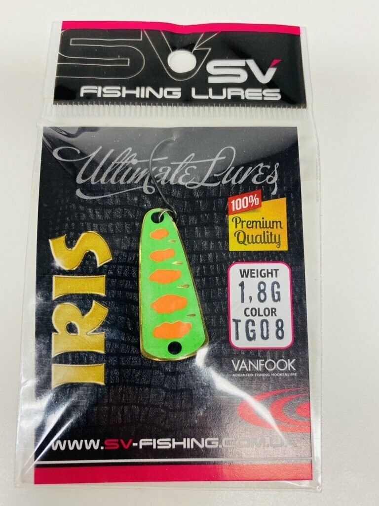 SV Fishing Lures Spoon Iris 1,8gr