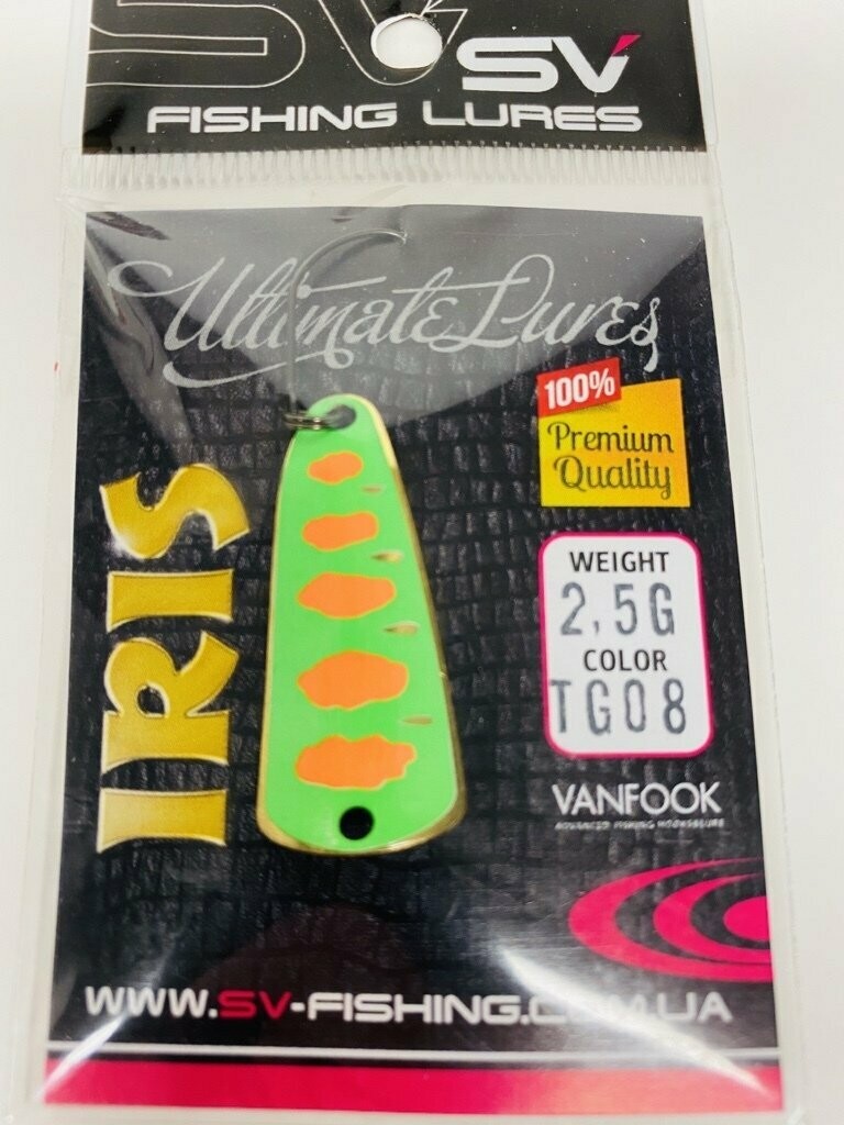 SV Fishing Lures Spoon Iris 2,5gr