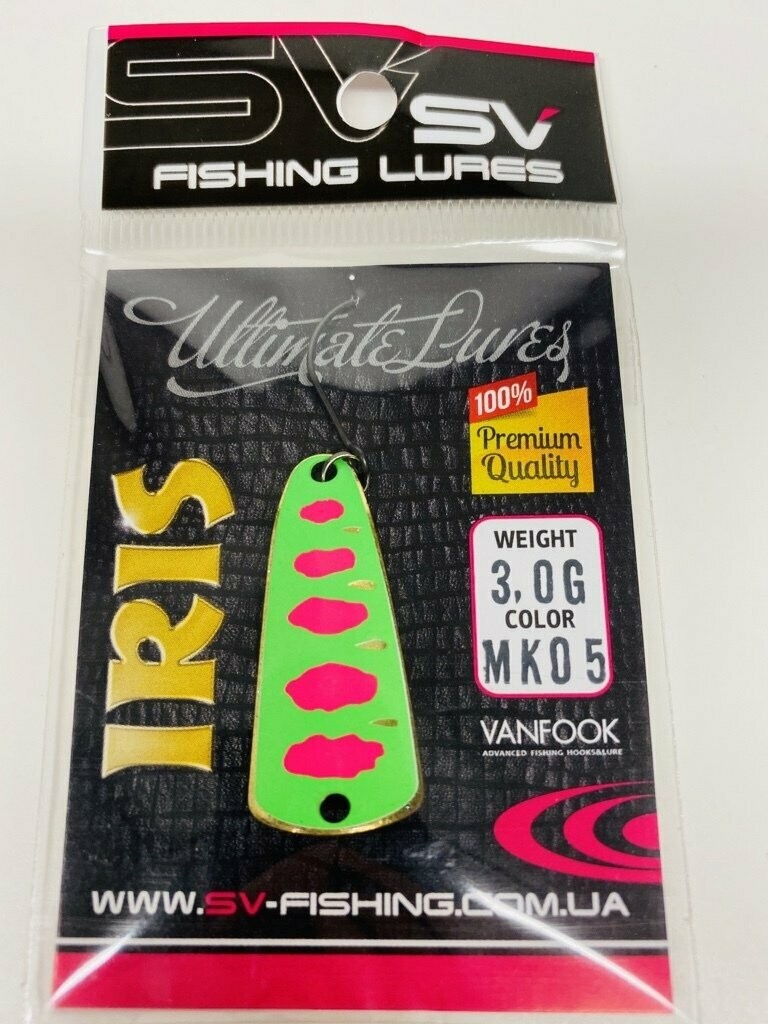 SV Fishing Lures Spoon Iris 3,0gr