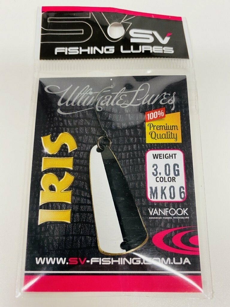 SV Fishing Lures Spoon Iris 3,0gr