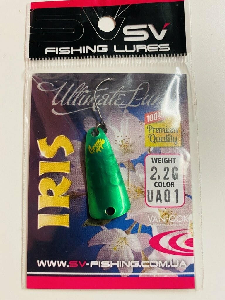 SV Fishing Lures Spoon Iris 2,2gr