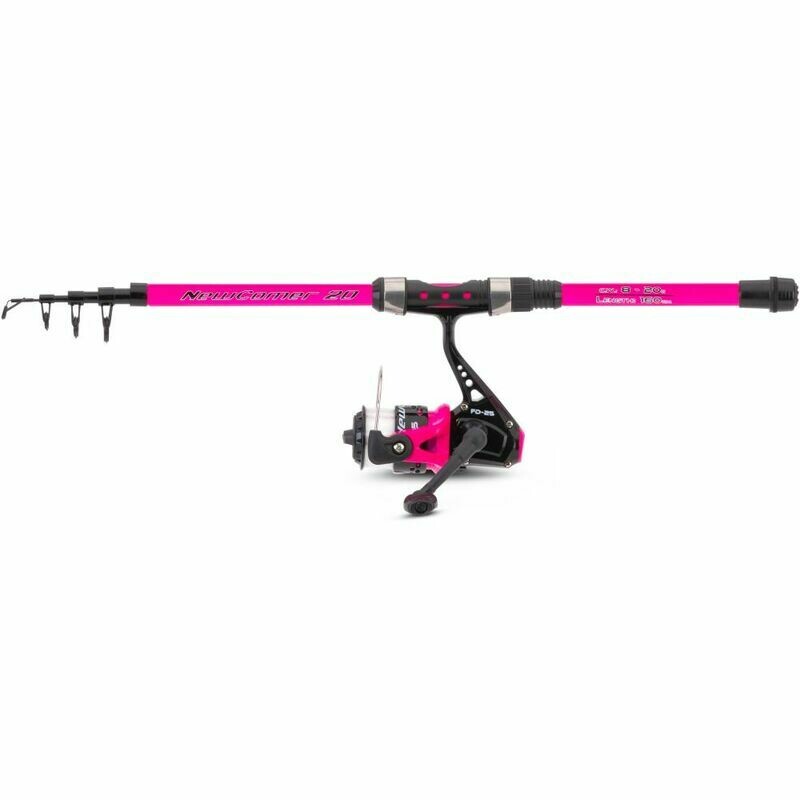 (Kinderangel) Newcomer Set 160 cm 8-20g Pink